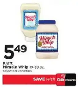 Cub Foods Kraft miracle whip offer