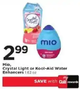Cub Foods Mio, Crystal Light or Kool-Aid Water Enhancers offer