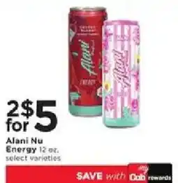 Cub Foods Alani Nu Energy offer
