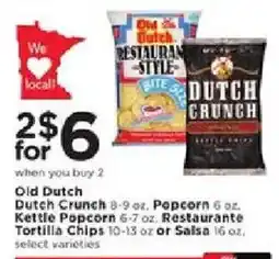 Cub Foods Old Dutch Dutch Crunch offer