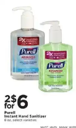 Cub Foods Purell instant hand sanitizer offer