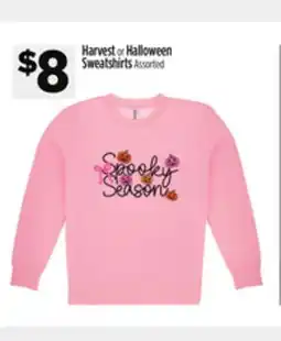 Dollar General Harvest or Halloween Sweatshirts offer