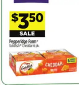 Dollar General Pepperidge Farm Goldfish Cheddar offer