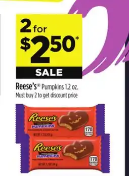 Dollar General Reese's Pumpkins offer