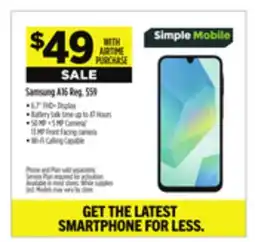 Dollar General Samsung A16 offer