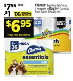 Dollar General Charmin or Bounty offer