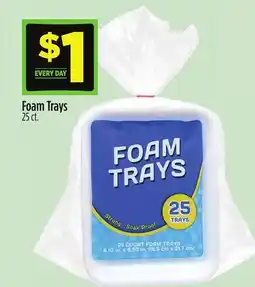 Dollar General Foam Trays offer