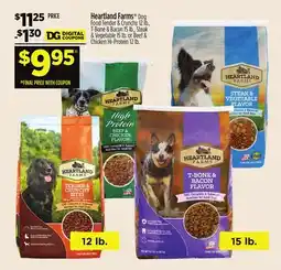 Dollar General Heartland Farms Dog Food offer