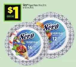 Dollar General SΓ©rv Paper Plates offer