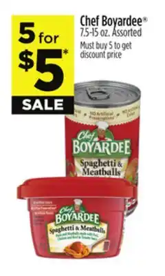 Dollar General Chef Boyardee offer