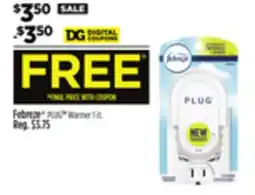Dollar General Febreze PLUG Warmer offer