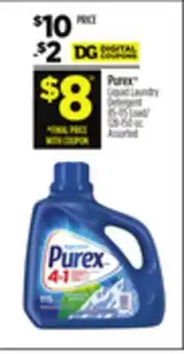 Dollar General Purex Liquid Laundry Detergent offer