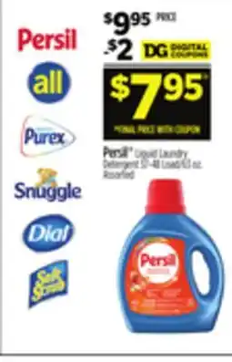 Dollar General Persil Liquid Laundry Detergent offer