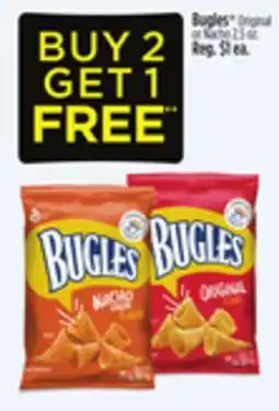 Dollar General Bugles Original or Nacho offer