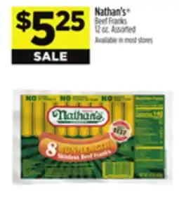 Dollar General Nathan's Beef Franks offer