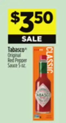 Dollar General Tabasco Original Red Pepper Sauce offer