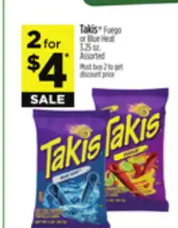 Dollar General Takis Fuego or Blue Heat offer