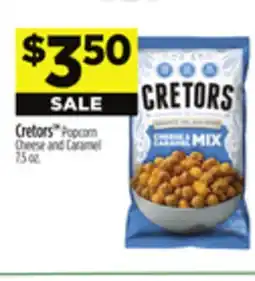 Dollar General Cretors Popcorn Cheese and Caramel offer
