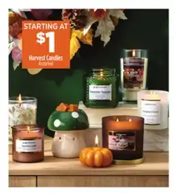 Dollar General Harvest Candles offer
