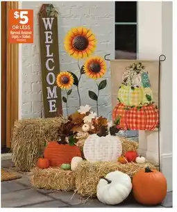 Dollar General Harvest Outdoor Signs or Stakes Assorted offer
