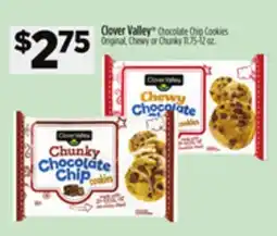 Dollar General Clover Valley Chocolate Chip Cookies Original, Chewy or Chunky offer