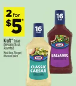 Dollar General Kraft Salad Dressing offer