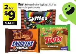Dollar General Mars Halloween Treating Size Bags offer