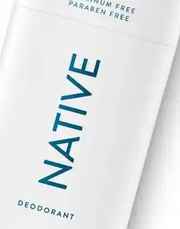 Target Native 3.1-oz. ocean & timber deodorant offer