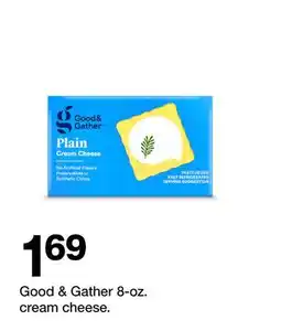 Target Good & Gather 8-oz. cream cheese offer