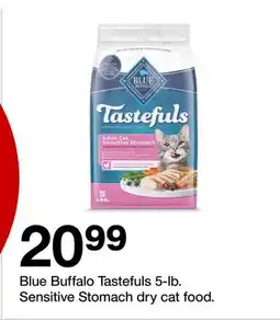 Target Blue Buffalo Tastefuls 5-lb. Sensitive Stomach dry cat food offer