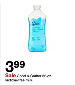Target Good & Gather 52-oz. lactose-free milk offer