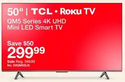 Target TCL • Roku TV QM5 Series 4K UHD Mini LED Smart TV offer
