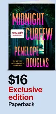 Target EXCLUSIVE edition Paperback offer