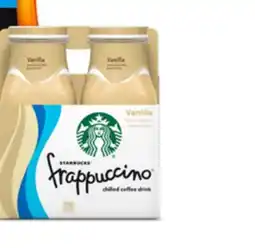 Target Starbucks Frappuccino 4-pk offer