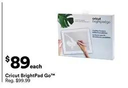 Michaels Cricut BrightPad Go offer