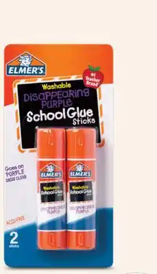 Target Elmer's 2-ct. glue sticks offer
