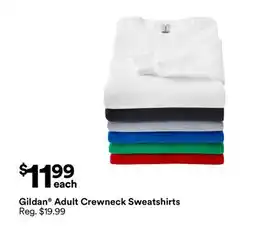 Michaels Gildan Adult Crewneck Sweatshirts offer
