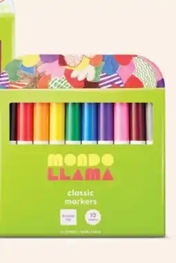 Target 10 ct. broad tip markers offer