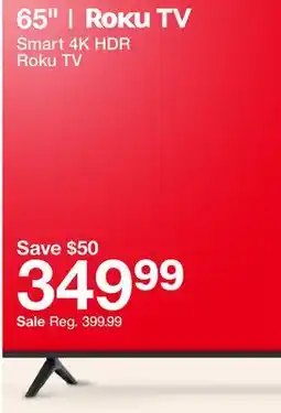 Target 65 | Roku TV offer