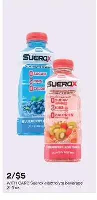 CVS Suerox electrolyte beverage, 21.3 oz offer