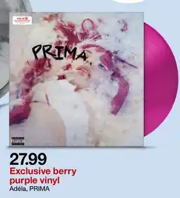 Target Exclusive berry purple vinyl offer