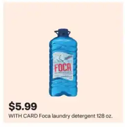 CVS Foca laundry detergent 128 oz offer
