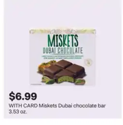 CVS Miskets Dubai chocolate bar, 3.53 oz offer