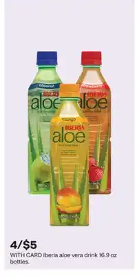 CVS Iberia aloe vera drink offer