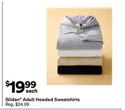 Michaels Gildan Adult Hooded Sweatshirts offer