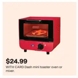 CVS Dash mini toaster oven or mixer offer