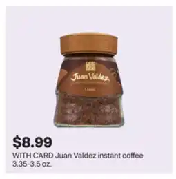 CVS Juan Valdez instant coffee offer
