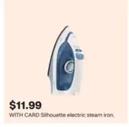 CVS Silhouette electric steam iron offer
