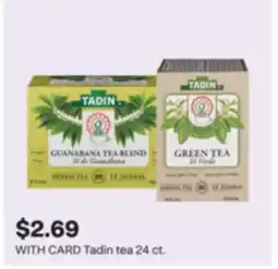 CVS Tadin tea 24 ct offer