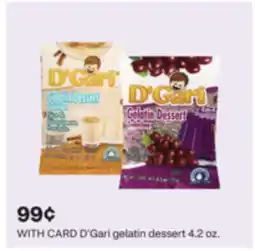 CVS D'Gari gelatin dessert offer